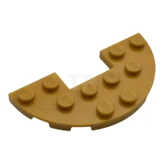 LEGO Plaque 3 x 6 demi-ronde avec découpe 1 x 2.