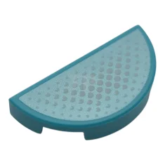LEGO Tile 1 x 2 Round Half with Gradient Dots Pattern