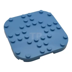 LEGO Plate 8 x 8 x 2/3 with Rounded Corners