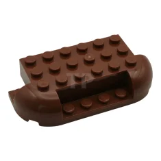 LEGO Stein 4 x 8 x 1 1/3, gebogene Ecken mit…