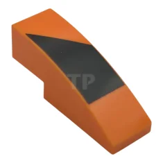 LEGO Slope 3 x 1 Curved with Trapezoid Pattern