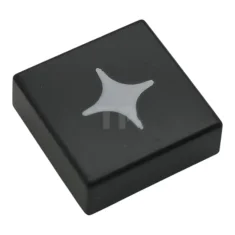 LEGO Tile 1 x 1 with Star / Sparkle Pattern