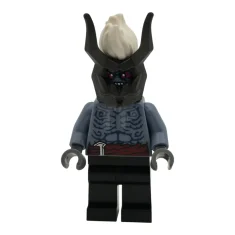 LEGO Oni Warrior - Sand Blue Torso, Black Legs