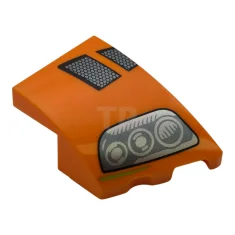 LEGO Cuneo 3 x 2 destro senza borchie, con presa d'aria…