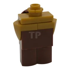 LEGO Cogsworth - Printed Face with Teeth, Log Profile Body