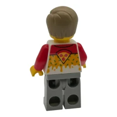 LEGO Pizza Delivery Driver - Male, Light Bluish Gray Legs, Dark…