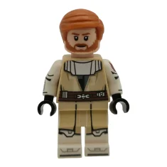 LEGO Obi-Wan Kenobi - Guerre dei Cloni, braccia e gambe stampate