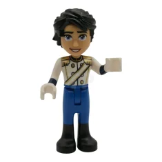 LEGO Prince Eric - Medium Tan, Uniform with Gold Epaulettes, Blue…
