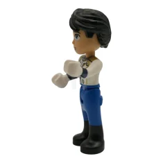 LEGO Prince Eric - Medium Tan, Uniform with Gold Epaulettes, Blue…