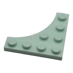 LEGO Placa 4 x 4 con recorte curvado