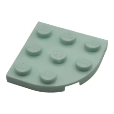 LEGO Plate 3 x 3 Round Corner