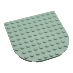LEGO Plate, Round 10 x 10 Rounded End