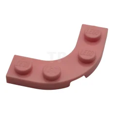 LEGO Plate 3 x 3 Round Corner with 2 x 2…