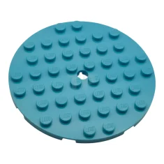 LEGO Plate 8 x 8 Round with Hole