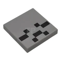LEGO Baldosa, modificada 2 x 2 invertida con un patrón de…
