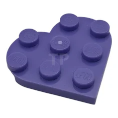 LEGO Platte 3 x 3 - Herz