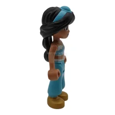 LEGO Jasmine - Top with Sparkles and Gold Trim, Open Mouth,…