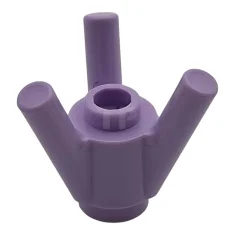 LEGO Brick 1 x 1 Round with Diagonal Bars
