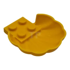 LEGO Clam / Scallop Shell with 4 Studs