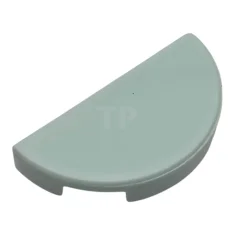 LEGO Tile 1 x 2 Round Half