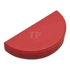 LEGO Tile 1 x 2 Round Half