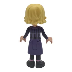 LEGO Enid Sinclair - Black and Dark Purple Nevermore Academy Uniform