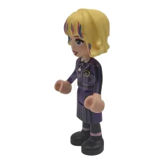 LEGO Enid Sinclair - Black and Dark Purple Nevermore Academy Uniform