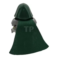 LEGO Dr Doom - Capuche et cape vert foncé, bras et…