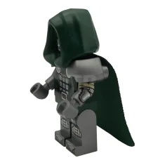 LEGO Dr Doom - Capuche et cape vert foncé, bras et…