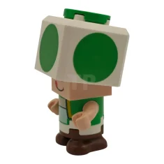 LEGO Crapaud vert - Yeux fermés, langue