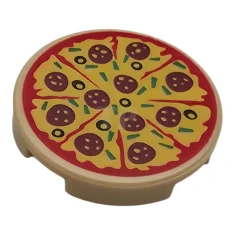 LEGO Tile 2 x 2 Round with Bottom O and Sliced…