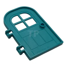 LEGO Door 4 x 6 Curved Top with Window