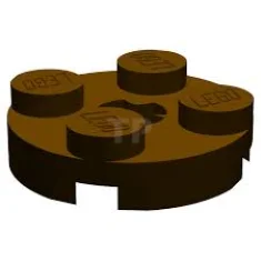 LEGO Piastra 2 x 2 rotonda con foro per l'asse