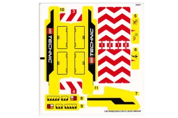 LEGO Pegatina para Set 42006