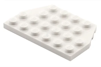 LEGO Piastra 4 x 6 Cuneo - Taglio degli angoli