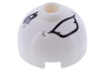 LEGO Brick, Round 2 x 2 Dome Top with Joker Bomb…