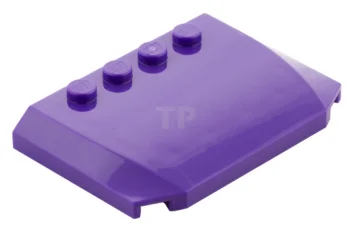 LEGO Wedge 4 x 6 x 2/3 Triple Curved