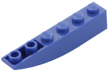 LEGO Dachstein Gebogen 6 x 1 - Umgekehrt