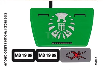 LEGO Adesivo per il set 76004