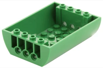 LEGO Gebogener Dachstein 8 x 6 x 2 - Doppelt umgedreht