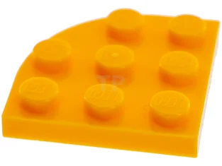 LEGO Plate 3 x 3 Round Corner
