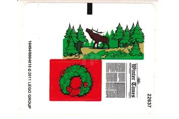 LEGO Pegatina para Set 10229