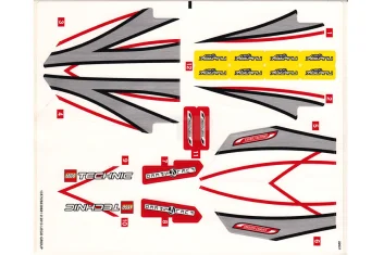 LEGO Autocollant pour l'ensemble 42000 - Feuille 1