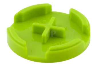 LEGO Tile, Round 2 x 2 with Paw Pattern and Bottom…