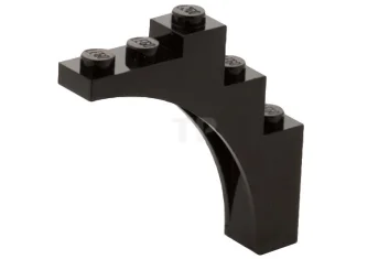 LEGO Stein 1 x 5 x 4 Halbbogen - Durchgehender Bogen