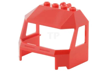 LEGO Windscreen 4 x 6 x 4 Cab with Hinge (f)