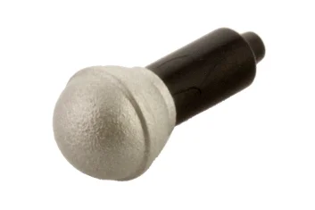 LEGO Minifig, Utensil Microphone with Metallic Silver Top