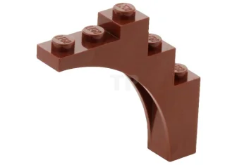 LEGO Brick 1 x 5 x 4 Half Arch - Continuous…