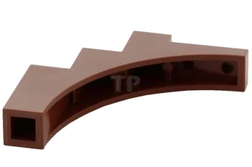 LEGO Brick 1 x 5 x 4 Half Arch - Continuous…