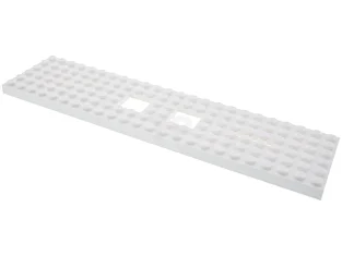 LEGO Train Base 6 x 24 with 2 Square Cutouts and…